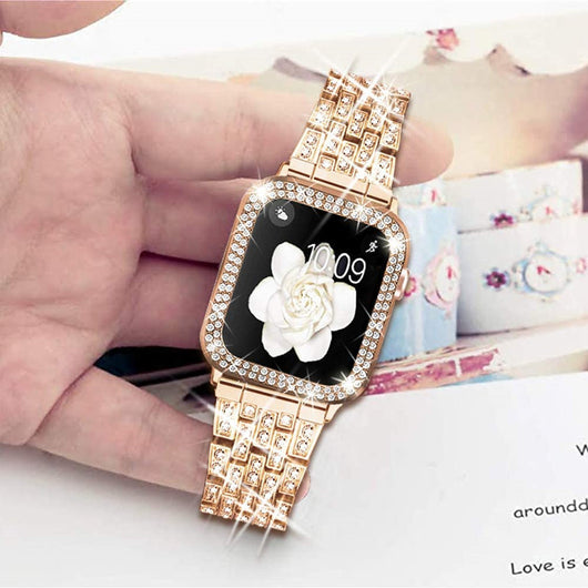 Funda Protectora para Reloj Infantil con Correa de Metal y Diamantes - Image 6