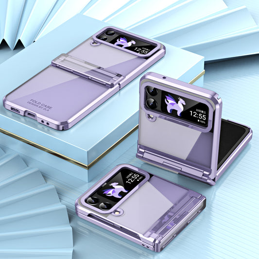 Funda Protectora con Pantalla Plegable y Bisagra Electrochapada Antigolpes