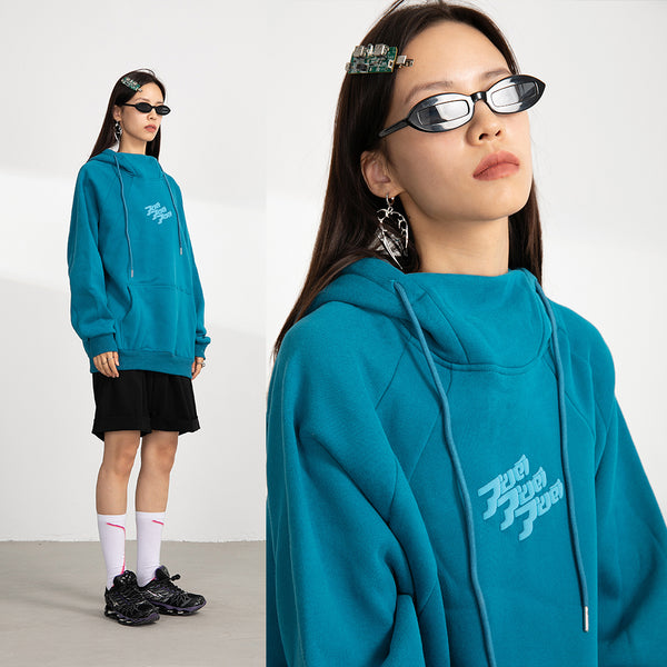Sudadera Holgada con Capucha y Forro Polar Premium