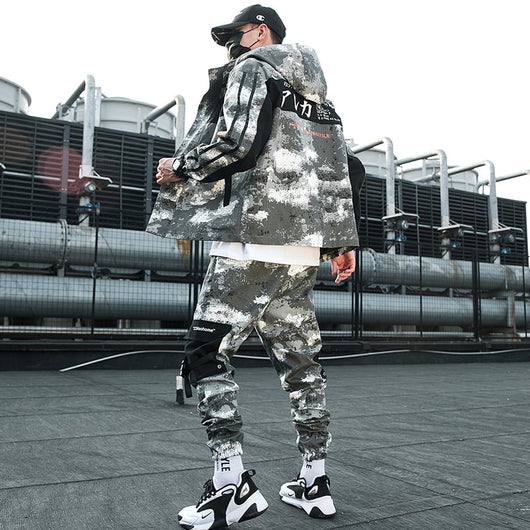 Chaqueta Táctica de Camuflaje Suelta para Hombre - Image 2