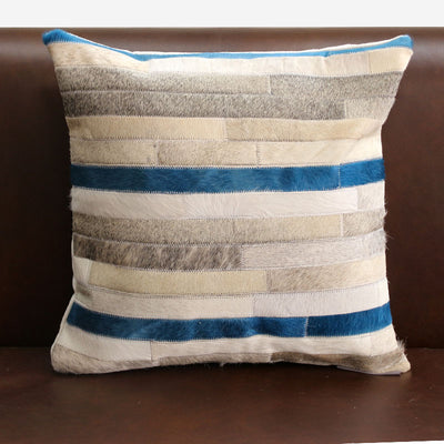 Almohada de Cuero Genuino con Costura Artesanal - Image 11