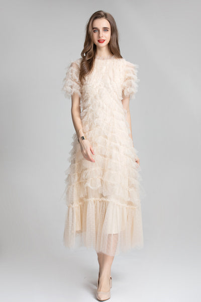 Vestido de Malla Celebridad Atrevido - Image 8