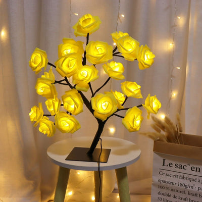 Lámpara Decorativa Árbol de Rosas para Dormitorio - Image 21