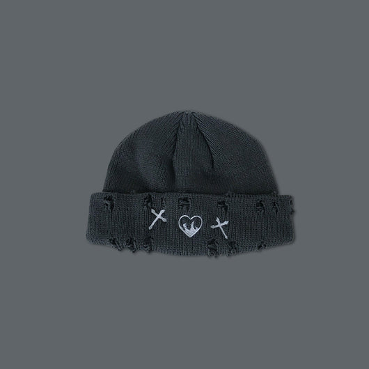 Gorro de Lana con Bordado Calado Versátil para Mujer - Image 6
