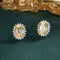 Aretes de Plata 925 con Topacio Natural y Peridoto - Joyería Fina de Lujo