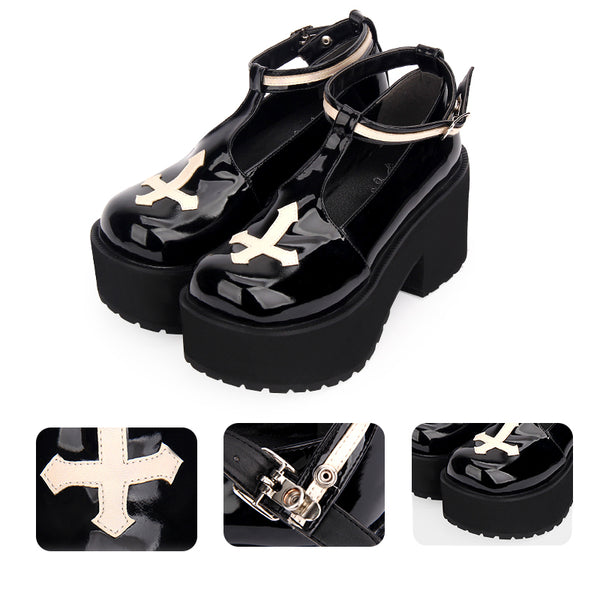 Zapatos Plataforma Cross Demon