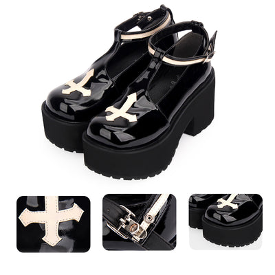 Zapatos Plataforma Cross Demon