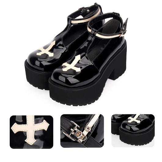 Zapatos Plataforma Cross Demon