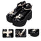 Zapatos Plataforma Cross Demon