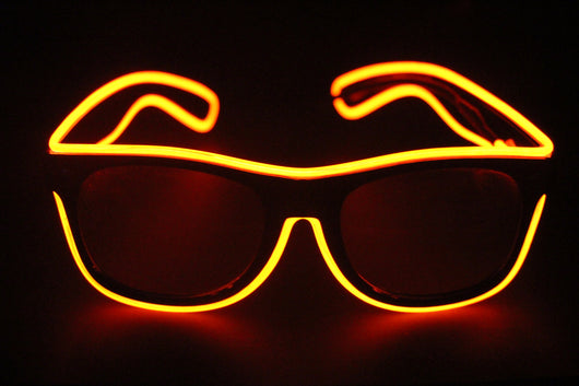 Gafas LED EL Wire 7 Colores Intermitentes - Accesorios Luminosos para Fiestas - Image 18