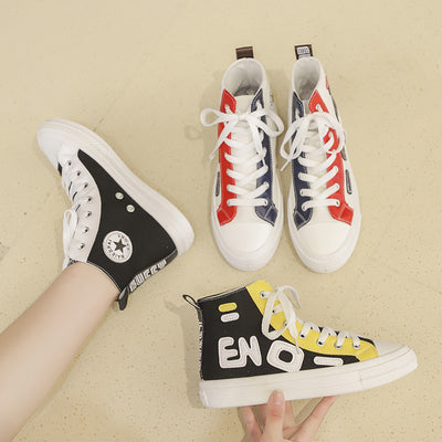 Zapatillas Altas de Lona Estilo Urbano - Image 4