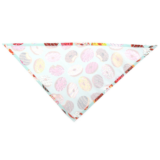 Pañoleta Triangular para Mascotas Diseño Donas Verano - Image 4