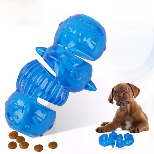 Palo Masticable Limpiador Dental para Perros con Cepillo Integrado
