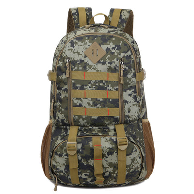 Mochila de montaña táctica con camuflaje para expediciones - Image 10