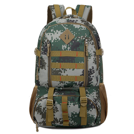 Mochila de montaña táctica con camuflaje para expediciones - Image 6