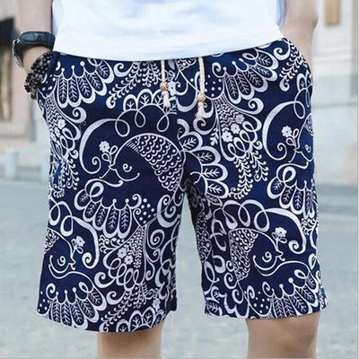Shorts de Lino Estampado - Comodidad al Instante - Image 14