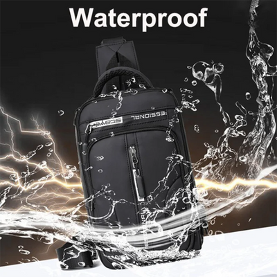 Mochila Cruzada Multifuncional para Hombre - Bolsa Pecho y Hombro - Image 15