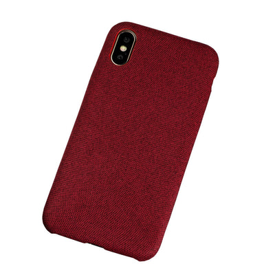 Funda para iPhone de Franela Sólida - Protección Otoño e Invierno - Image 2
