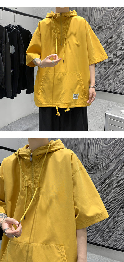 Chamarra Hoodie con Cordones para Hombre - Estilo Moderno y Versátil - Image 9