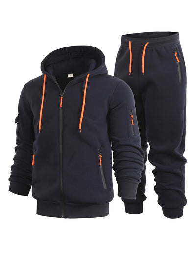 Sudadera Tipo Cardigan para Hombre con Cierre y Bolsillos en los Brazos - Image 13
