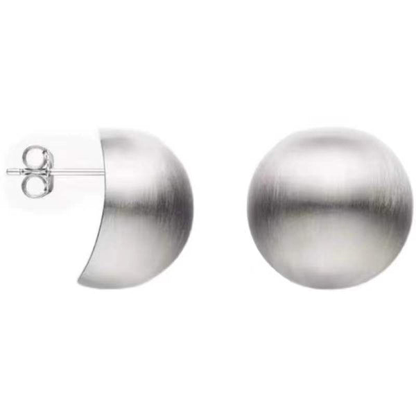Aretes de Plata S925 Acabado Satinado - Lujo Accesible y Versátil - Image 3