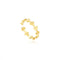 Design Retro High-grade Light Luxury Leaf Ring For Women Dorado