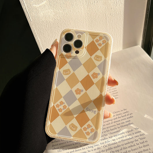 Funda Láser Premium para Teléfono - Diseño Geométrico Rombo Brillante - Image 3