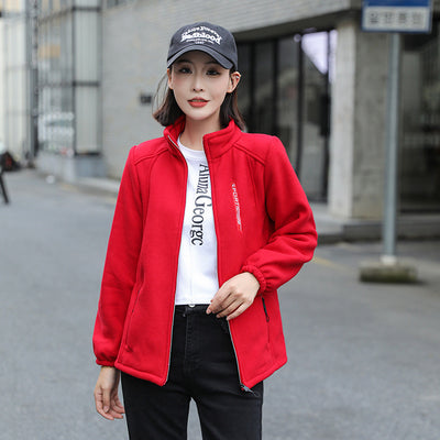 Chaqueta Polar para Mujer - Abrigo Deportivo y Casual Versátil