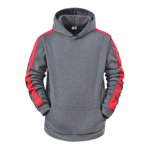 Sudadera Casual con Capucha y Costuras Decorativas para Hombre - Image 10