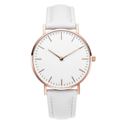 Reloj para Mujer de Correa Simple con Esfera Grande de Cuarzo - Image 14