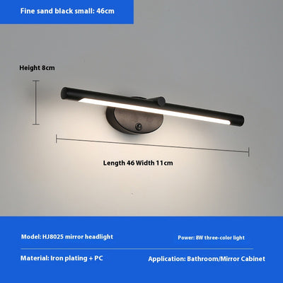 Lámpara LED Espejo Baño Moderno Impermeable Pared Recámara - Image 8