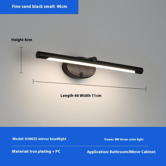 Lámpara LED Espejo Baño Moderno Impermeable Pared Recámara - Image 8
