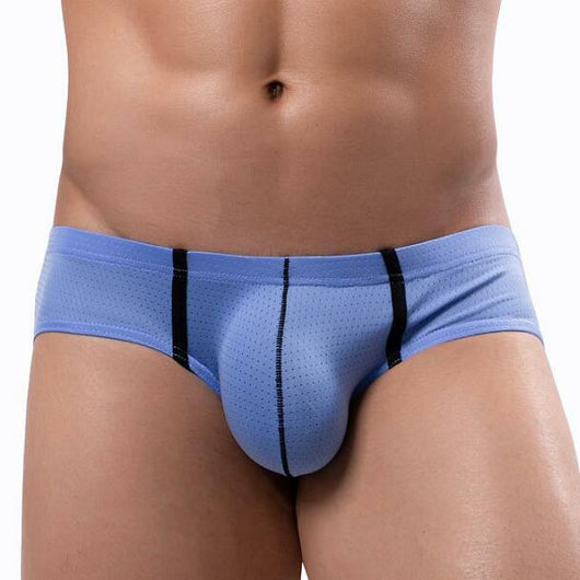 Bóxer Masculino Transpirable de Seda de Hielo con Malla Sensual - Image 23