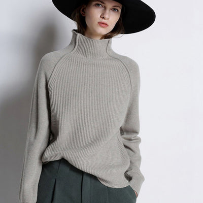 Suéter de Cuello Alto en Cashmere para Mujer - Image 12