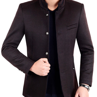 Chaqueta de Lana Premium para Hombre - Estilo Ejecutivo Otoño Invierno - Image 5