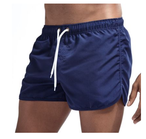 Shorts de Envolvimiento Hombre, Pantalones Cómodos para Casa, Pantalones de Playa Suave - Image 8