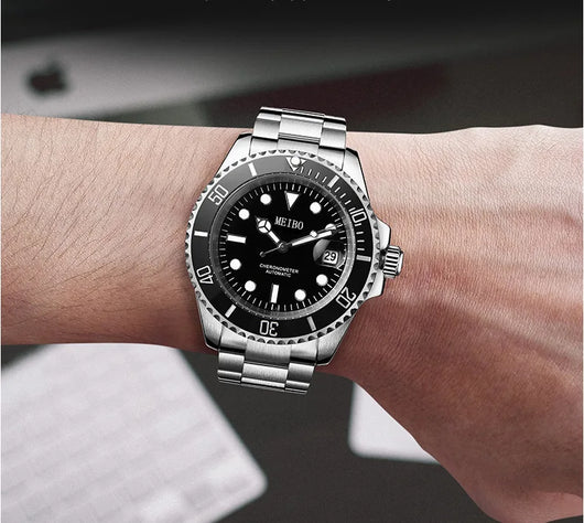 Reloj de Negocios Elegante con Calendario y Correa de Aleación - Image 10