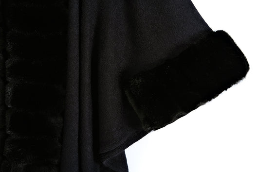 Abrigo de Punto Oversized con Cuello de Conejo Artificial - Image 26