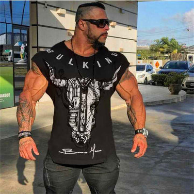 Playera Deportiva de Algodón Cuello Redondo para Entrenamiento al Aire Libre Hombre - Image 21