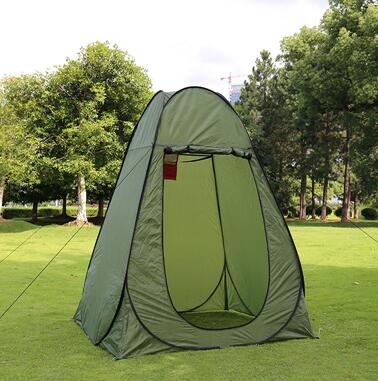 Carpa Camping Portátil 2 en 1 con Ducha y Inodoro - Protección UV para Playa y Viajes - Image 9