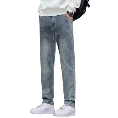 Pantalones Vaqueros Anchos Rectos Estilo Urbano para Hombre - Image 5