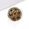 Alloy rhinestone Pequeño pin brooch costume 24 Estilo