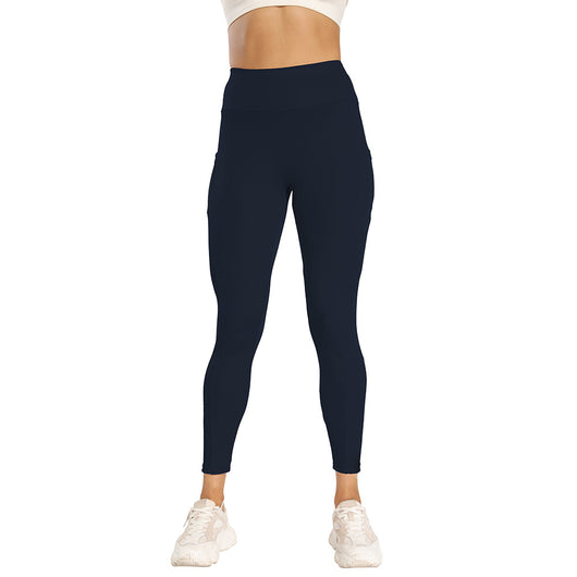 Pantalones Yoga Cintura Alta con Costuras de Diseño - Image 3