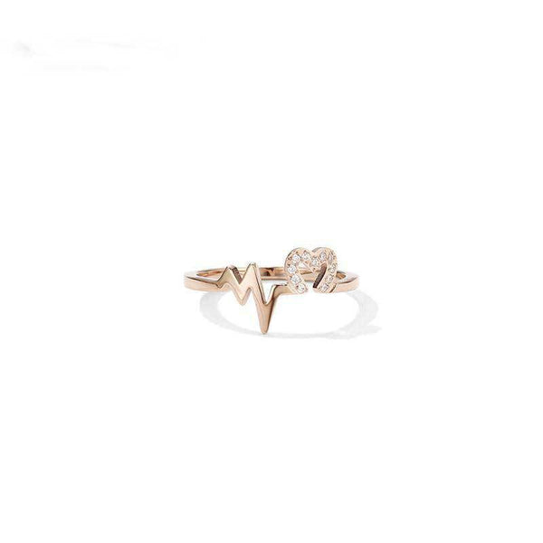 Anillo de Amor Geométrico con Perla de Lujo - Image 15