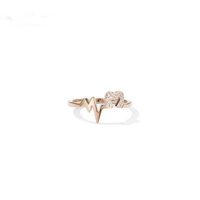 Anillo de Amor Geométrico con Perla de Lujo - Image 15
