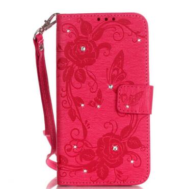 Funda Flip con Mariposa en Relieve para iPhone 7 y Galaxy S7 con Compartimentos para Tarjetas - Image 8
