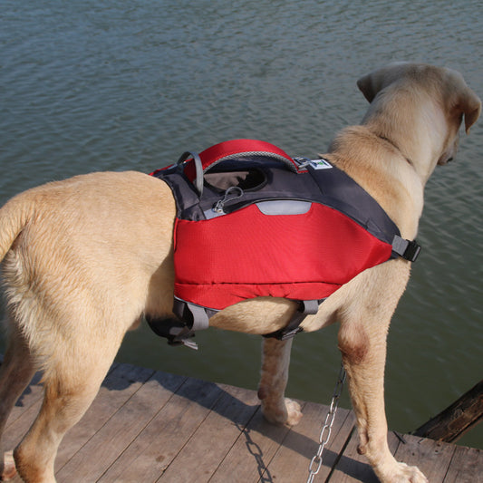 Chaleco Salvavidas para Mascotas con Mochila
