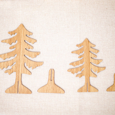 Adornos Navideños de Madera para Escritorio - Insertos Decorativos - Image 8