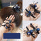 Set de 6 Cintas para Cabello Azul Océano con Cristales para Adultos