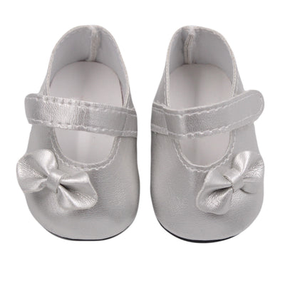 Zapatos de Muñeca American Girl 18 Pulgadas - Diseño Moño Color Sólido - Image 14